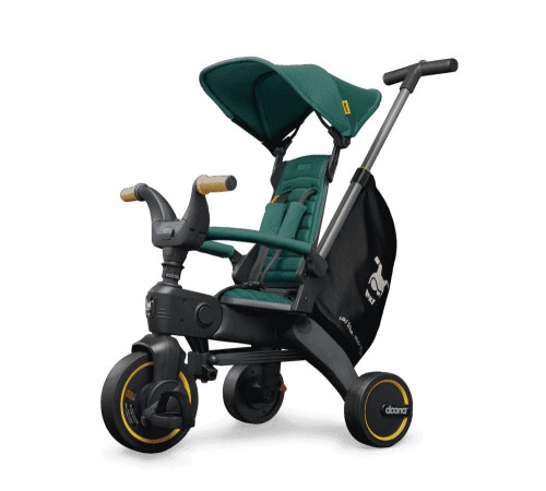 Детский складной трехколесный велосипед Doona Liki Trike S5, Racing Green