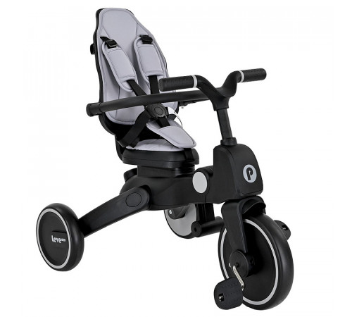 Детский складной трехколесный велосипед Pituso Leve Lux, Grey