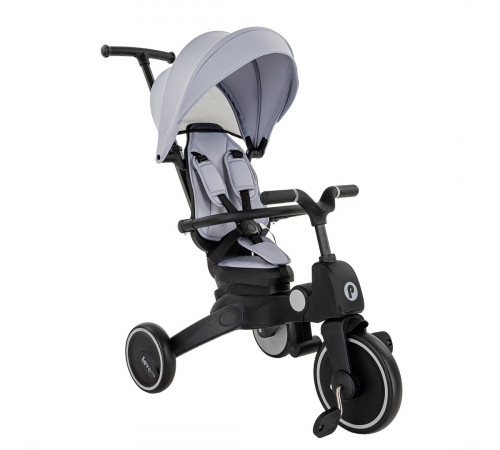 Детский складной трехколесный велосипед Pituso Leve Lux, Grey