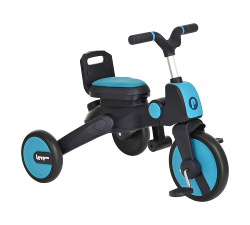 Детский складной трехколесный велосипед Pituso Leve Lux, Ice Blue