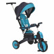 Детский складной трехколесный велосипед Pituso Leve Lux, Ice Blue