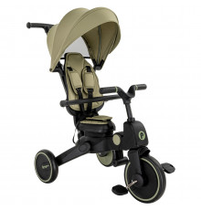 Детский складной трехколесный велосипед Pituso Leve Lux, Khaki
