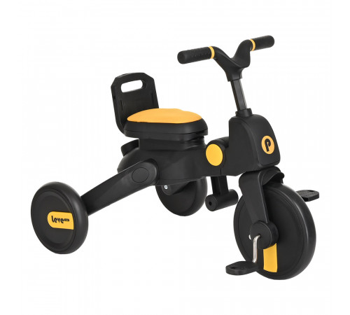 Детский складной трехколесный велосипед Pituso Leve Lux, Navy Black
