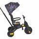 Детский складной трехколесный велосипед Pituso Leve Lux, Navy Black