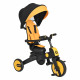 Детский складной трехколесный велосипед Pituso Leve Lux, Yellow Black
