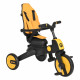 Детский складной трехколесный велосипед Pituso Leve Lux, Yellow Black