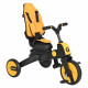 Детский складной трехколесный велосипед Pituso Leve Lux, Yellow Black