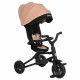 Детский складной трехколесный велосипед Qplay Nova Plus, Beige Black