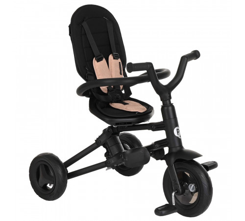 Детский складной трехколесный велосипед Qplay Nova Plus, Beige Black