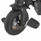 Детский складной трехколесный велосипед Qplay Nova Plus Carbon fiber Beige
