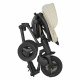 Детский складной трехколесный велосипед Qplay Nova Plus Carbon fiber Beige
