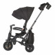 Детский складной трехколесный велосипед Qplay Nova Plus Carbon fiber Black