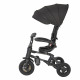 Детский складной трехколесный велосипед Qplay Nova Plus Carbon fiber Black