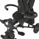 Детский складной трехколесный велосипед Qplay Nova Plus Carbon fiber Black