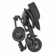 Детский складной трехколесный велосипед Qplay Nova Plus Carbon fiber Black