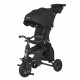 Детский складной трехколесный велосипед Qplay Nova Plus Carbon fiber Black