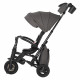 Детский складной трехколесный велосипед Qplay Nova Plus Carbon fiber Dark Grey