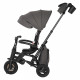 Детский складной трехколесный велосипед Qplay Nova Plus Carbon fiber Dark Grey
