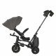 Детский складной трехколесный велосипед Qplay Nova Plus Carbon fiber Dark Grey