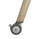Колыбель Tutti Bambini CoZee c колёсами, Oak and Charcoal