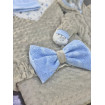 Комплект на выписку Агуша, Beige-blue (весна-осень)