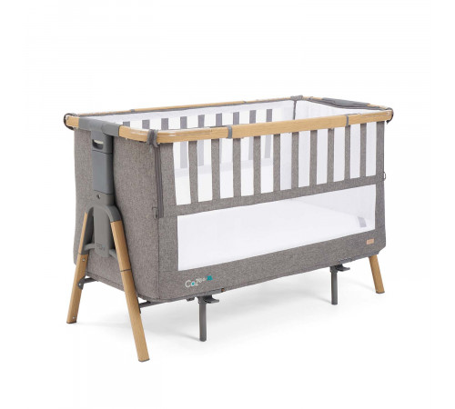 Кровать-трансформер приставная Tutti Bambini CoZee XL, Oak and Charcoal