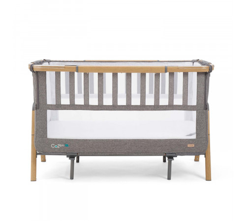 Кровать-трансформер приставная Tutti Bambini CoZee XL, Oak and Charcoal