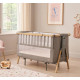 Кровать-трансформер приставная Tutti Bambini CoZee XL, Oak and Charcoal