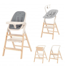 Стульчик для кормления Carrello Ergo CRL-1670, Carbon Grey