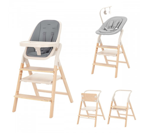 Стульчик для кормления Carrello Ergo CRL-1670, Carbon Grey
