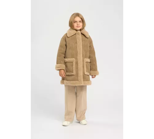 Куртка удлиненная под дубленку 821.20