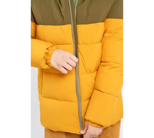 Куртка утепленная на синтепухе с меховой опушкой 796.20