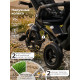 Трехколесный детский велосипед QPlay Rider Max, Black (Oxford/Matte Black)