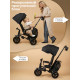 Трехколесный детский велосипед QPlay Rider Max, Black (Oxford/Matte Black)