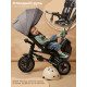 Трехколесный детский велосипед QPlay Rider Max, Dark Beige (Oxford/Matte Dark Beige)