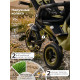 Трехколесный детский велосипед QPlay Rider Max, Olive Green (Oxford/Matte Green)