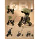 Трехколесный детский велосипед QPlay Rider Max, Olive Green (Oxford/Matte Green)
