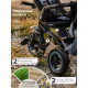 Трехколесный детский велосипед QPlay Rider Max, Stone Grey (Oxford/Matte Graphite)