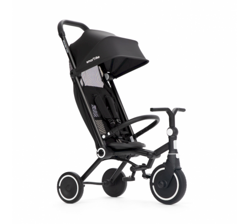 Детский складной трехколесный велосипед SmarTrike Wonder Max Jet Black