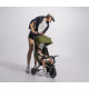 Детский складной трехколесный велосипед SmarTrike Wonder Max Sage (Серо-зеленый)
