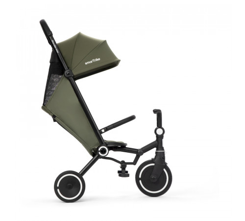 Детский складной трехколесный велосипед SmarTrike Wonder Max Sage (Серо-зеленый)