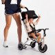 Детский складной трехколесный велосипед SmarTrike Wonder Moonlight off white (Лунный белый)