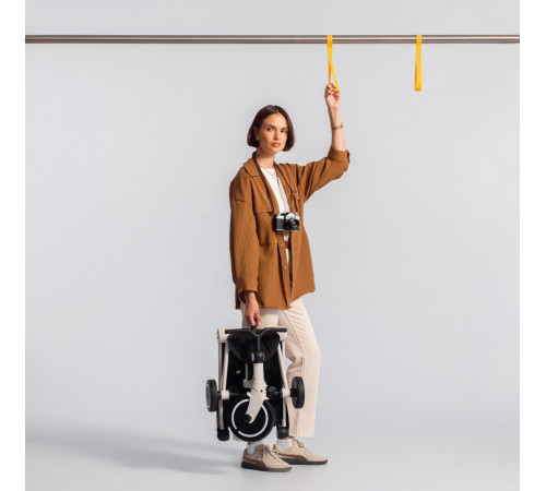 Детский складной трехколесный велосипед SmarTrike Wonder Moonlight off white (Лунный белый)