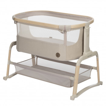 Колыбель Maxi-Cosi IORA AIR Beyond, Classic Beige ECO (с колесами)