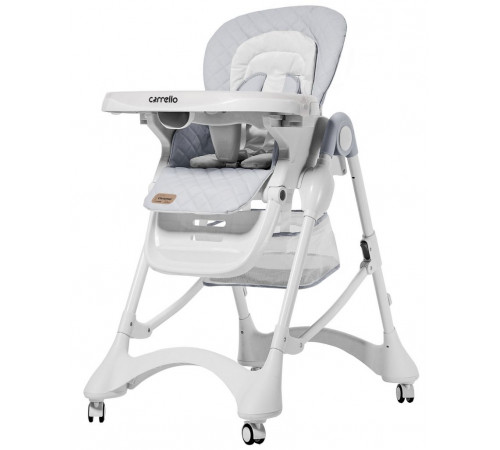 Стульчик для кормления Carrello Caramel CRL-95013, Cloud Grey (Серый)